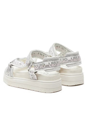 LIU JO Sandale Chantal 713 Grosgrain White