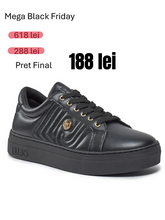 Liu Jo ALICIA 630 - SNEAKER SPREADING BLACK