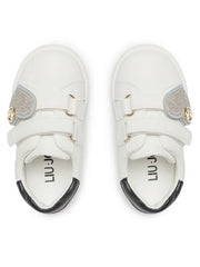 SNEAKER MINI ALICIA 603 GLITTER WHITE - LIU JO