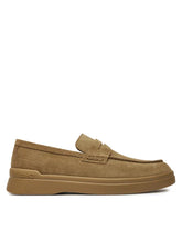 LIU JO DUKE 01 MOCASSINO COW SUEDE NUT