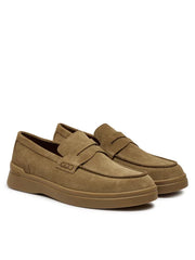LIU JO DUKE 01 MOCASSINO COW SUEDE NUT