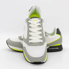 Pantofi Sport Barbati U.S. Polo Assn. NOBIL003C-WHI