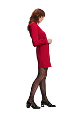 Rochie Charm Satin Shirt Dress Karl Lagerfeld