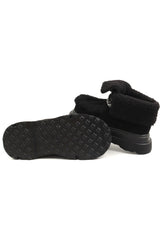 Ghete Piele Naturala Feeling M821 Black
