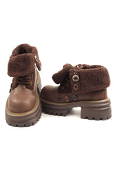 Ghete Piele Naturala Feeling 8808 Brown