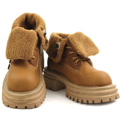 Ghete Piele Naturala Feeling 8808 Camel