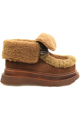 Ghete Piele Naturala Feeling M821 Coffee