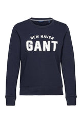 Bluza Barbateasca Logo Navy - GANT