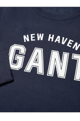 Bluza Barbateasca Logo Navy - GANT