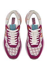 Sneakers Lux Finesse Monogram Pink Karl Lagerfeld