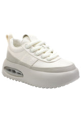 Sneakers Piele Naturala Feeling S23ZM366 OffWhite