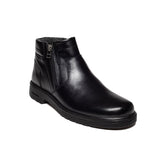 Ghete Piele Naturala Kodek-05 Black Parrotto