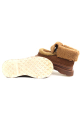 Ghete Piele Naturala Feeling M821 Coffee