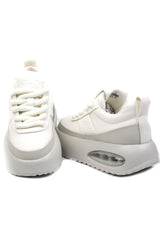 Sneakers Piele Naturala Feeling S23ZM366 OffWhite