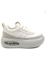 Sneakers Piele Naturala Feeling S23ZM366 OffWhite