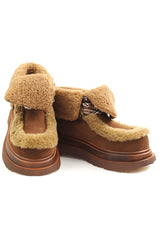 Ghete Piele Naturala Feeling M821 Coffee