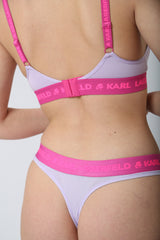 Bikini RIB LogoThong - Karl Lagerfeld