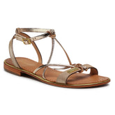 Sandale Piele Naturala Irise GoldShinny LES TROPEZIENNES
