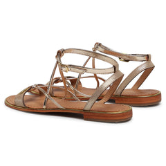 Sandale Piele Naturala Irise GoldShinny LES TROPEZIENNES