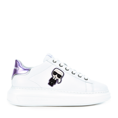 Sneakers Piele KAPRI Ikonic Lo Lace Women Liliac Karl Lagerfeld