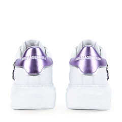 Sneakers Piele KAPRI Ikonic Lo Lace Women Liliac Karl Lagerfeld
