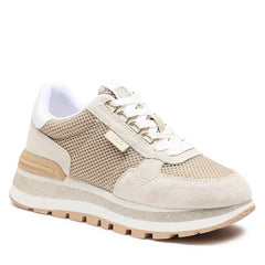 Liu Jo Amazing 10 SNEAKER COW SUEDE/MESH Sand