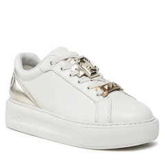 LIU JO KYLIE 25 SNEAKER CALF LEATHER CONCHIGLIA