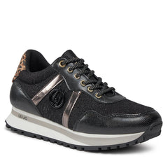 LIU JO WONDER 629 - SNEAKER METALLIC MES Black