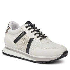 LIU JO WONDER 629 - SNEAKER METALLIC MES WHITE