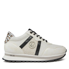 LIU JO WONDER 629 - SNEAKER METALLIC MES WHITE