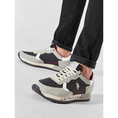 Pantofi Sport Barbati U.S. Polo Assn. CLEEF002-GRY-BLK01