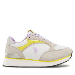 Sneakers FEY005-WHI-YEL01 - U.S. POLO ASSN.