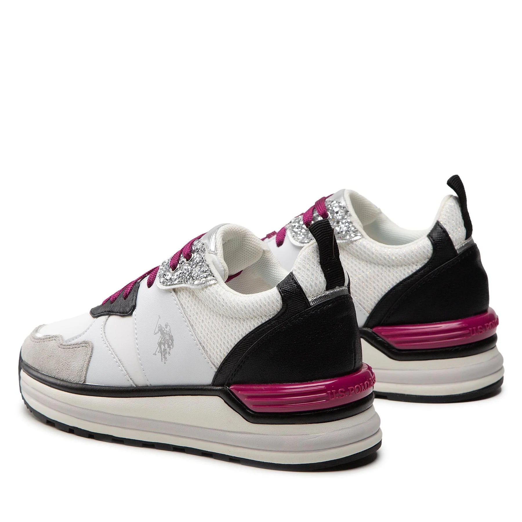 Sneakers OPHRA006-WHI-BLK01- U.S. POLO ASSN.