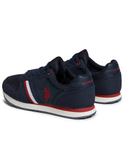 Pantofi Sport Copii U.S. Polo Assn. Nobik Sand-DKBL