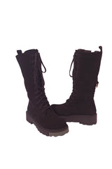 Cizme Piele Naturala Juliana Black Vel