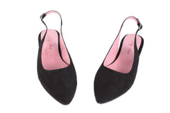 Balerini Piele Naturala PS64 Blk Velur