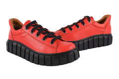 Pantofi Dama Piele Naturalal Dezi Red