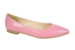 Balerini Piele Naturala Dolly249 Roz