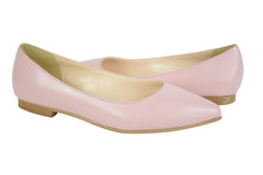 Balerini Piele Naturala 249 Roze - Dolly Shoes