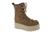Ghete Piele Naturala Elly.B Cappuccino
