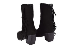 Botine Piele Naturala Mady Country Balck