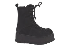 Ghete Piele Naturala Elly.B Cam Negru