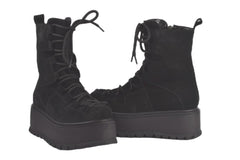 Ghete Piele Naturala Elly.B Cam Negru
