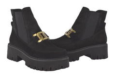 Ghete Piele Naturala Katrina Waterproof