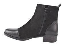Ghete Piele Naturala Fizz Duo Black