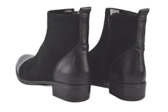 Ghete Piele Naturala Fizz Duo Black