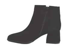Botine Piele Naturala Savina Cam Black