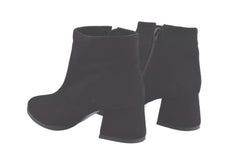 Botine Piele Naturala Savina Cam Black