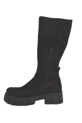 Cizme Piele Naturala Lucy Black Velur