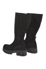Cizme Piele Naturala Lucy Black Velur